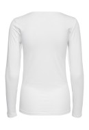 Bluza Dama Only Onllive Love Oneck Noos White