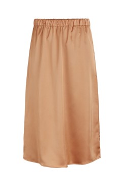 Fusta Yasmarina Hw Midi Canteloupe