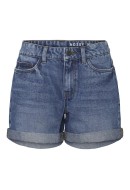 Women Shorts Noisy May Nmsmiley N/W Medium Blue Denim