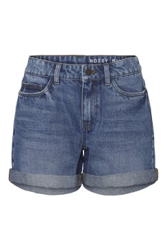 Pantaloni Scurti Dama Noisy May Nmsmiley N/W Medium Blue Denim