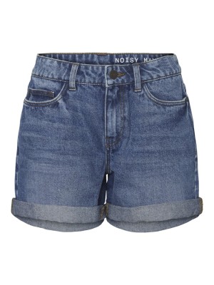 Women Shorts Noisy May Nmsmiley N/W Medium Blue Denim