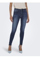 Women Jeans Only Onlkendell Life Reg Sk Ankle Bb Tai855 Dark Blue Denim