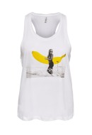 Maieu Dama Only Onljulia Life Bright White/Banana