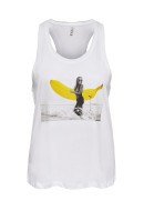 Maieu Dama Only Onljulia Life Bright White/Banana