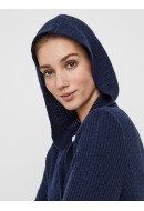 Cardigan Dama Vero Moda Vmruberta Hood Navy Blazer