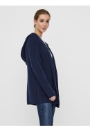 Cardigan Dama Vero Moda Vmruberta Hood Navy Blazer