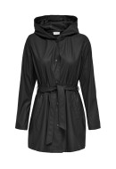 Women Jacket Jacqueline De Young Jdyshelby Belt Raincoat Black