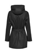 Jacheta Dama Jacqueline De Young Jdyshelby Belt Raincoat Black