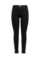 Women Jeans Jacqueline De Young Jdynewnikki Life Reg Skn Blk Black Denim