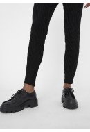 Women Leggings Noisy May Nmmarci Hw Black/Black Glitter