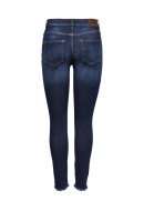 Women Jeans Only Onlblush Life Med Sk Ank Rw Rea837 Dark Blue Denim