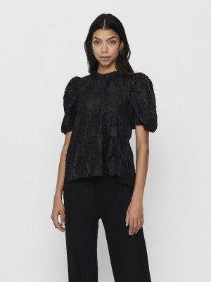 Women Blouse Only Onlsierra Black