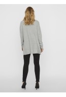 Cardigan Dama Vero Moda Vmdoffy Short Open Light Grey Melange