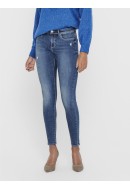 Blugi Dama Only Onlwauw Mid Skinny Bj114 Medium Blue Denim
