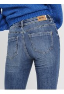 Blugi Dama Only Onlwauw Life Mid Skinny Bj114-3 Medium Blue Denim