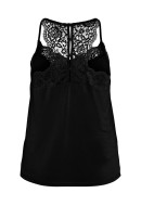 Women Top Vero Moda Curve Vmana Sl Lace Black