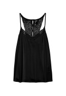 Women Top Vero Moda Curve Vmana Sl Lace Black