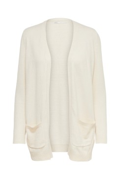 Cardigan Dama Only Onllesly Open Whitecap Gray