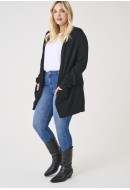 Women Cardigan Only Caresly Open Black