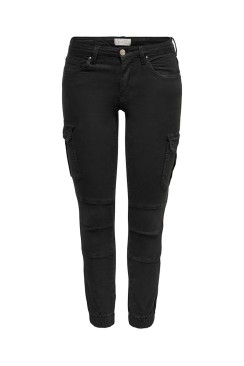 Pantaloni Dama Only Onlmissouri Reg Ank Cargo Noos Black