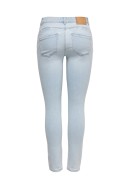 Women Jeans Only Onldaisy Reg Push Up Sk Ank Light Blue Denim