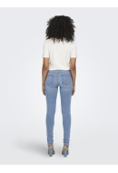 Blugi Dama Only Onlblush Life Mid Skinny Rea1467 Light Blue Denim