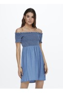 Dress Only Onlcora Life Smock Medium Blue Denim