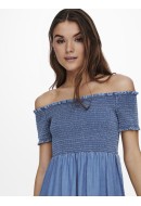 Dress Only Onlcora Life Smock Medium Blue Denim