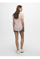 Women T-shirt Jacqueline De Young Jdylinette Adobe Rose/Cloud Dancer