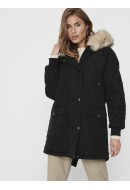 Women Jacket Only Onlseline Quilted Black