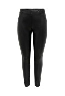 Women Leggings Only Onljessie Faux Leather Black