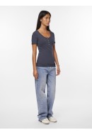 Women T-shirt Pieces Pckitte Ombre Blue