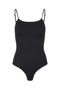 Body Dama Pieces Pcsymmi Rib Strap Black