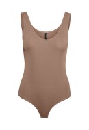 Body Dama Vero Moda Vmlacey Rib Mocha Mousse