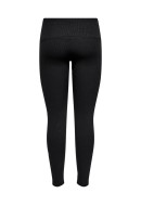 Women Leggings Only Onlrosy Rib Black