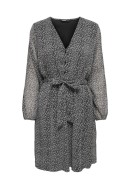 Rochie Only Onlcera 3/4 Short Wvn Black/Cera Ditsy