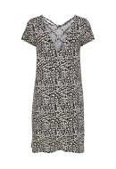 Rochie Only Onlbera Back Lace Upp Black /Eggnog