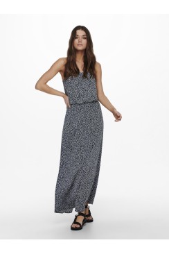 Rochie Only Onlwinner Maxi Black/Dark Ditsy