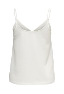 Maieu Dama Only Onl Nova Lux Button Singlet Cloud Dancer
