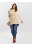 Vesta Dama Vero Moda Curve Vmmyrna Highneck Birch