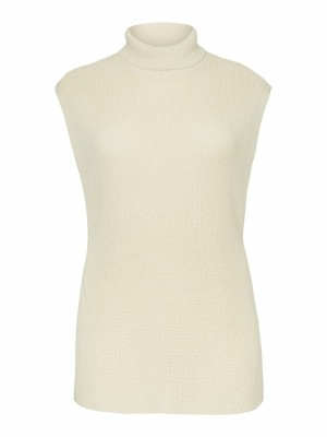 Vesta Dama Vero Moda Curve Vmmyrna Highneck Birch