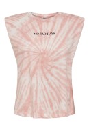 Women T-shirt Only Onlnew Pernille Tie Dye White Coral Tie Dye