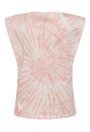 Women T-shirt Only Onlnew Pernille Tie Dye White Coral Tie Dye