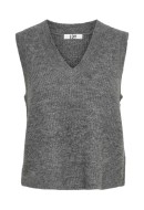 Vesta Dama Jacqueline De Young Jdyelanor Vneck Dark Grey Melange