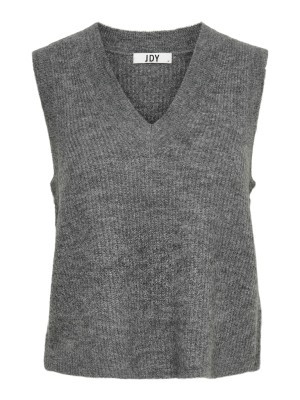 Vesta Dama Jacqueline De Young Jdyelanor Vneck Dark Grey Melange