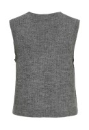 Vesta Dama Jacqueline De Young Jdyelanor Vneck Dark Grey Melange