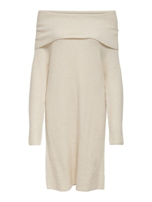 Rochie Only Onlbebe Off Shoulder Whitecap Gray