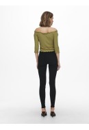 Bluza Dama Only Onlnarcma 3/4 Offshoulder Antique Bronze