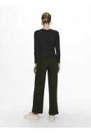 Bluza Dama Only Onlnella O-Neck Rib Black