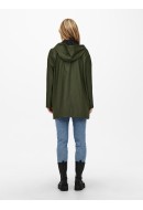 Women Jacket Jacqueline De Young Jdyelisa Raincoat Forest Night